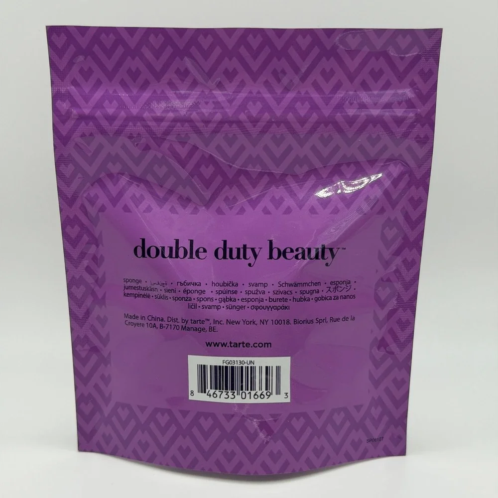 Tarte Shape Tape Quickie Blending Sponge Double Duty Makeup Applicator NEW